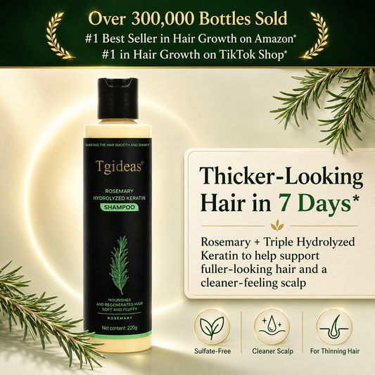 Tgideas® Rosemary Shampoo | Hair Growth & Anti-Dandruff Scalp Treatment-NO.1