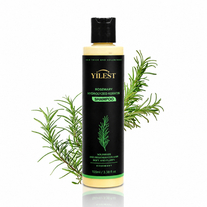 YILEST Rosemary Hair Growth Shampoo Reduce Hair Fall & Support Fuller-Looking Hair Naturally
